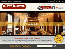 Tablet Screenshot of ctrentalcenter.com
